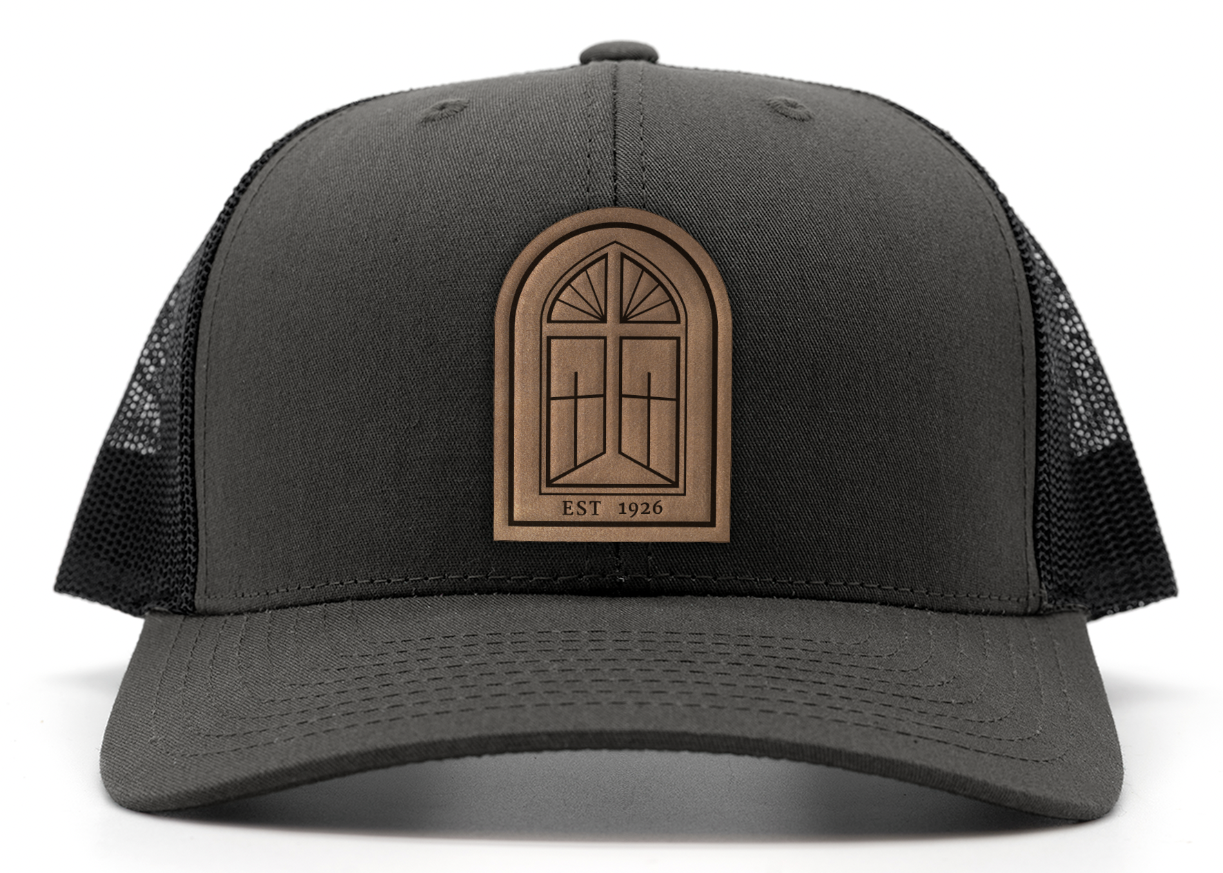 Leather Patch Hat - Image 4
