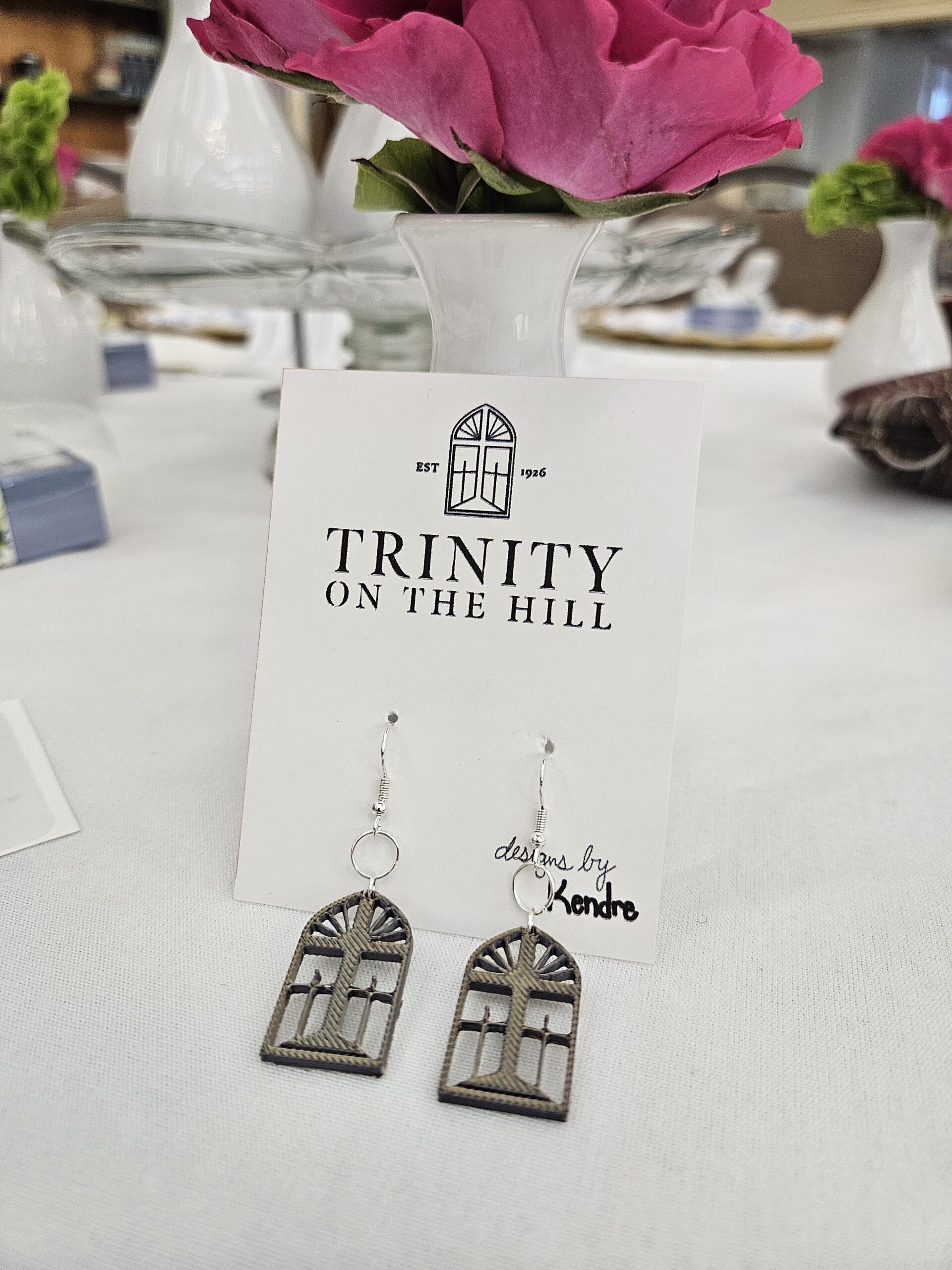 TOTH Logo Earrings - Image 3