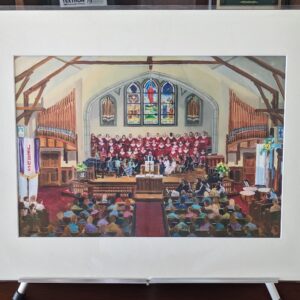 "Hallelujah" Matted Print