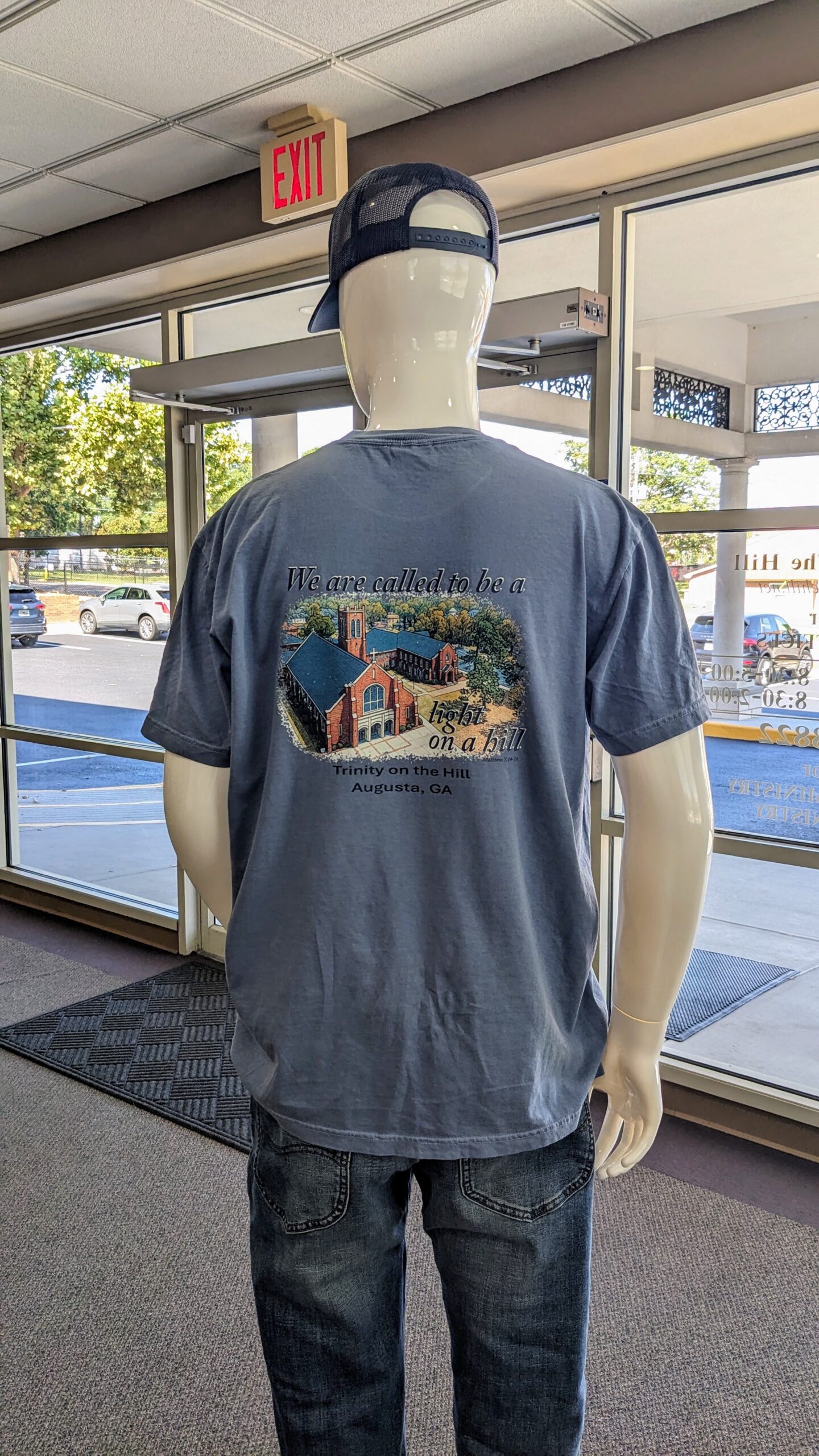 "We are called to be a light on a hill" t-shirt - Image 3